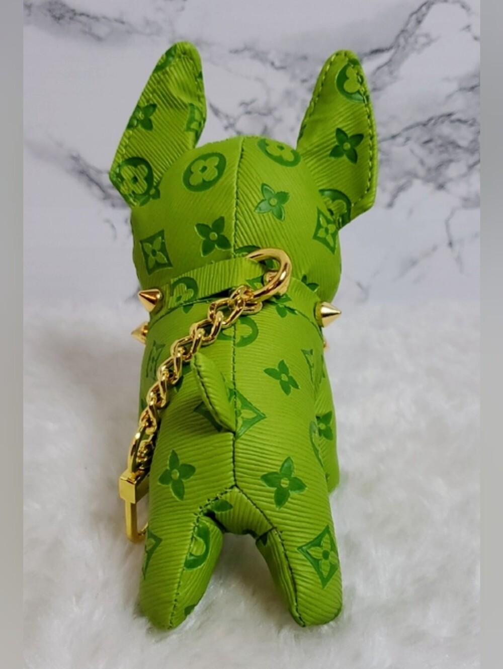 Bag Charm Lime Green New - Picture 3 of 5